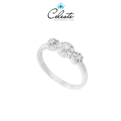 A855 - ANILLO 3 FLORES EN...