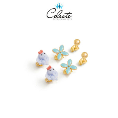 J2671 - SET 3 TOPOS, COVER...