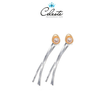 Z2877 - ARETE BICOLOR LARGO...