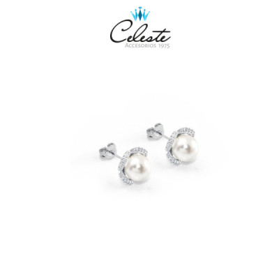 Z4025 - TOPO FLOR EN PERLA...