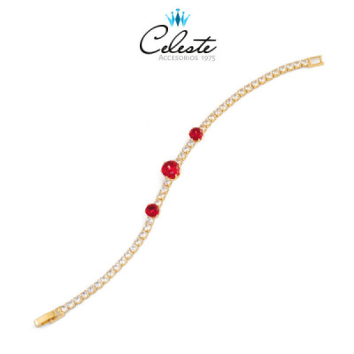 P1206 - PULSERA ZIRCONES...
