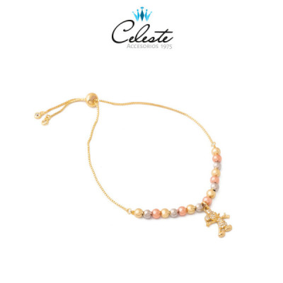 P788 - PULSERA BOLAS 3...