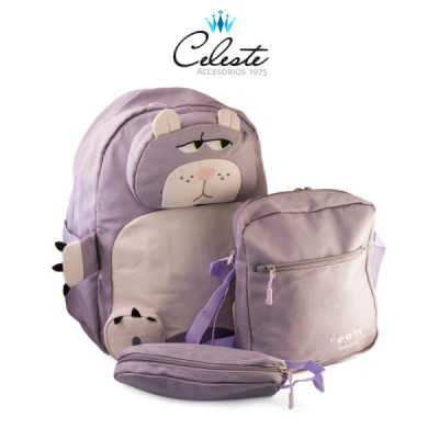 CB1100 - MORRAL GATO LILA...