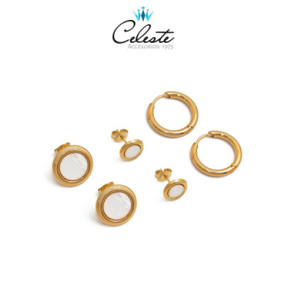 J2552 - SET DE ARETES EN...