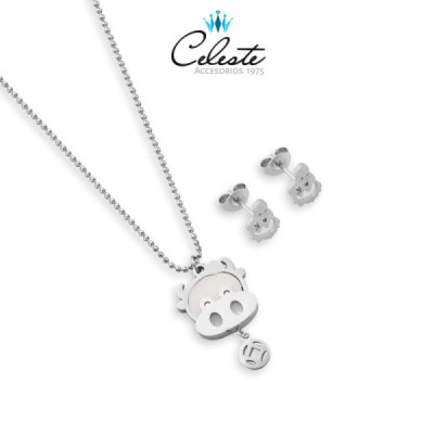 J273 - JUEGO ACERO VAQUITA