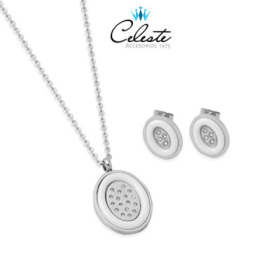 JF2452 - JUEGO ACERO OVALO...