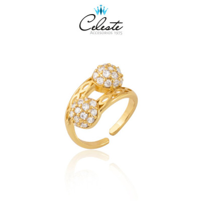 A724 - ANILLO 2 BOLAS DE...