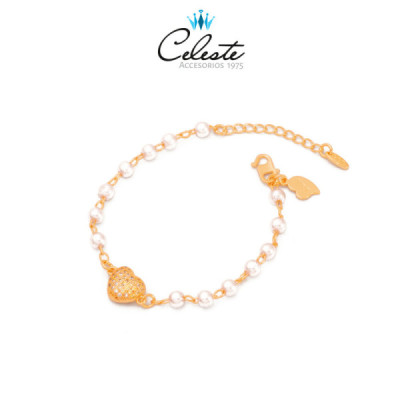 P778 - PULSERA PERLAS Y...