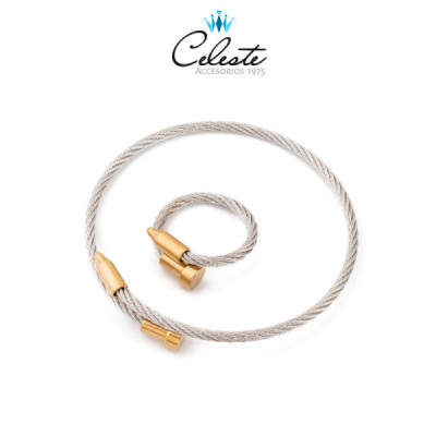 P872 - JUEGO ANILLO Y...