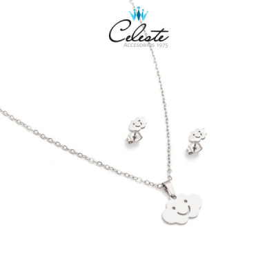 J2105 -  JUEGO ACERO NUBE...