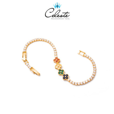 P1317 - PULSERA ZIIRCONES...