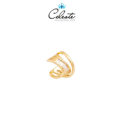 Z1817 -  EARCUFF CRUZADO...