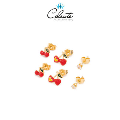 Z3428 -  SET TOPOS CEREZAS...