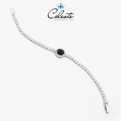 P726 - PULSERA ZIRCONES Y...