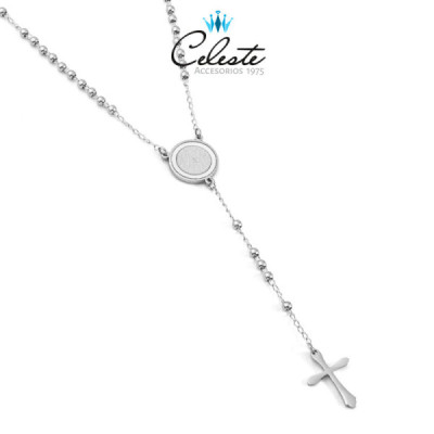 P1023 - ROSARIO ACERO BOLA...