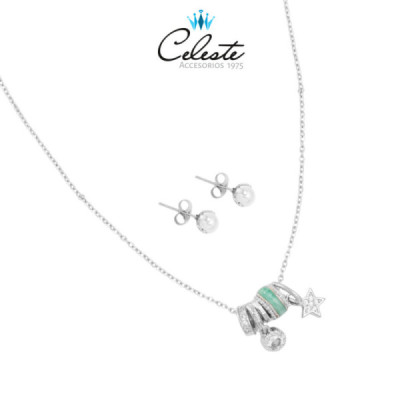 P1322 - JUEGO ACERO FIGURA...