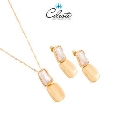 J1555 - JUEGO ACERO PLACAS...