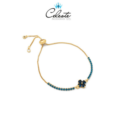P1778 - PULSERA TENNIS FLOR...