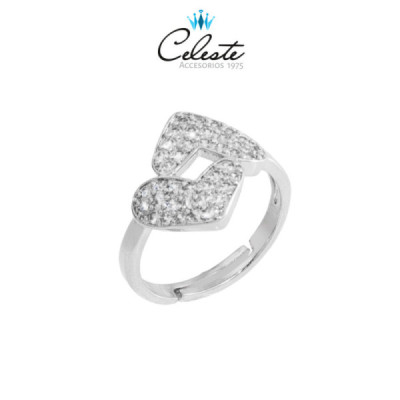 A506 - ANILLO 2 CORAZONES...