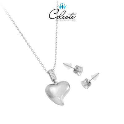 J1566 - JUEGO CORAZON LISO...