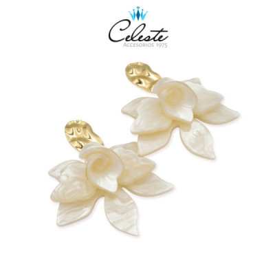 Z1762 - ARETE FLOR NACARADA...