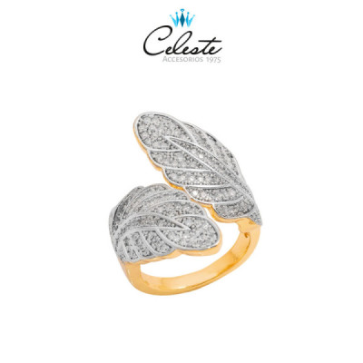 A1306 - ANILLO BICOLOR...
