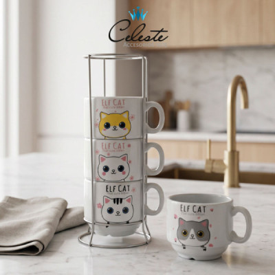 ACC1938 - SET MUG GATOS...