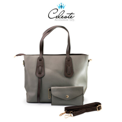 CB721 - CARTERA CAFÉ GRIS...