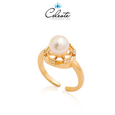 A383 - ANILLO PERLA Y...