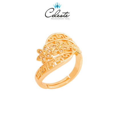 A512 - ANILLO FLORES EN...