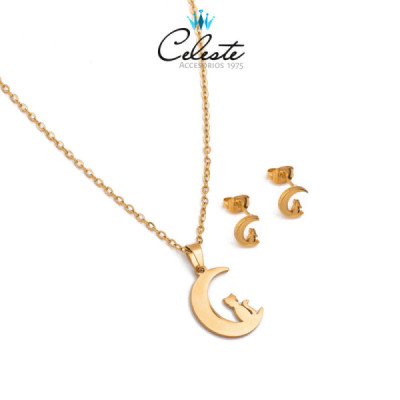 J2095 -  JUEGO ACERO GATO...