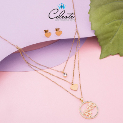 J995 -  JUEGO ACERO I LOVE...