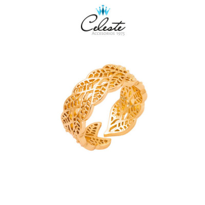 A702 -  ANILLO ANCHO HOJAS...
