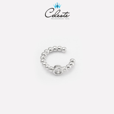 Z3415 -  EARCUFF BOLAS Y...