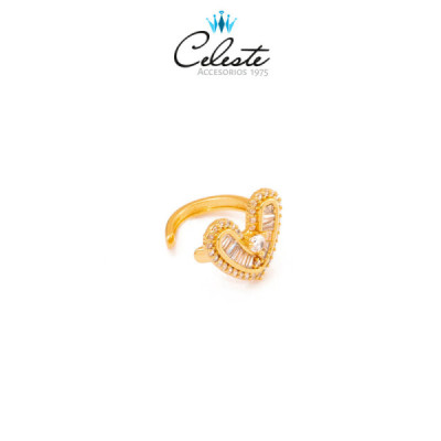 Z3540 -  EARCUFF CORAZON...