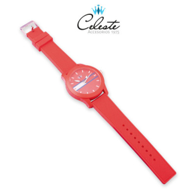 W724-1 - RELOJ CELESTE ROJO...