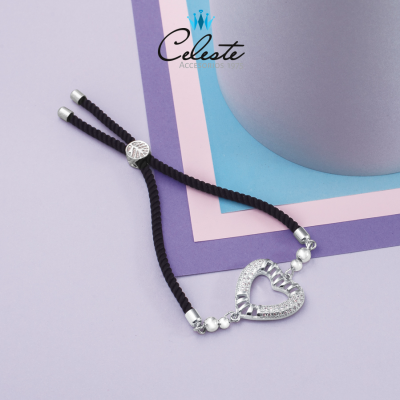 P140 - PULSERA CORDON NEGRO...