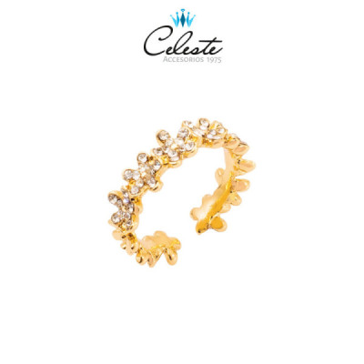 A723 - ANILLO FLORES EN...