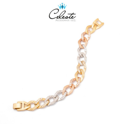 P820 -  PULSERA ESLABONES 3...